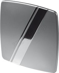 Панель для вентиляторов Awenta System+, Linea, PLS100, Серебро (сатин), пластик Панель для вентиляторов Awenta System+, Linea, PLS100, Серебро (сатин), пластик