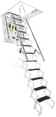 Чердачная лестница Aci Alluminio Fantozziscale Motorizzata Premium 700*1200*2710-3050 Чердачная лестница Aci Alluminio Fantozziscale Motorizzata Premium 700*1200*2710-3050