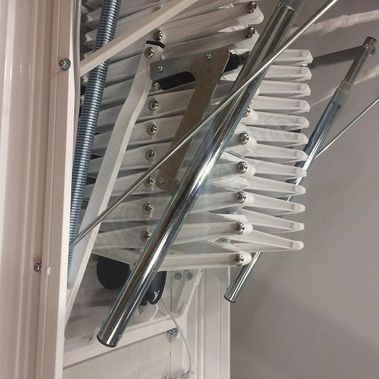 Чердачная лестница Aci Alluminio Fantozziscale Motorizzata Premium 700*1200*2710-3050 Чердачная лестница Aci Alluminio Fantozziscale Motorizzata Premium 700*1200*2710-3050