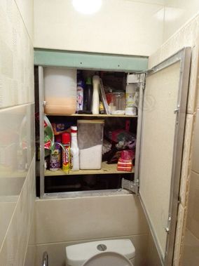 Люк под плитку Нажимной Секрет-Лайт 450*650 Люк под плитку Нажимной Секрет-Лайт 450*650