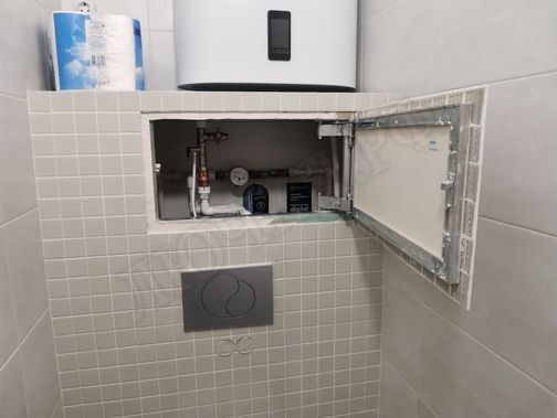 Люк под плитку Нажимной Секрет-Лайт 450*650 Люк под плитку Нажимной Секрет-Лайт 450*650