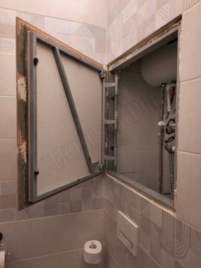 Люк под плитку Нажимной Железяка 800*1100 Люк под плитку Нажимной Железяка 800*1100