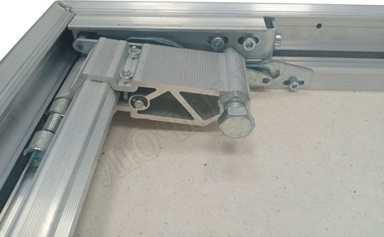 Люк под плитку Нажимной Мега Алюм 2.0, 1 створка 800*900 Люк под плитку Нажимной Мега Алюм 2.0, 1 створка 800*900