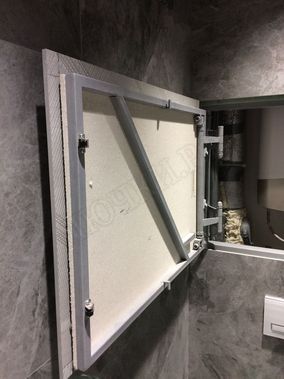 Люк под плитку Нажимной Железяка 800*1100 Люк под плитку Нажимной Железяка 800*1100