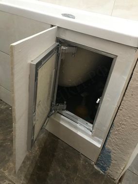 Люк под плитку Нажимной Секрет-Лайт 450*650 Люк под плитку Нажимной Секрет-Лайт 450*650