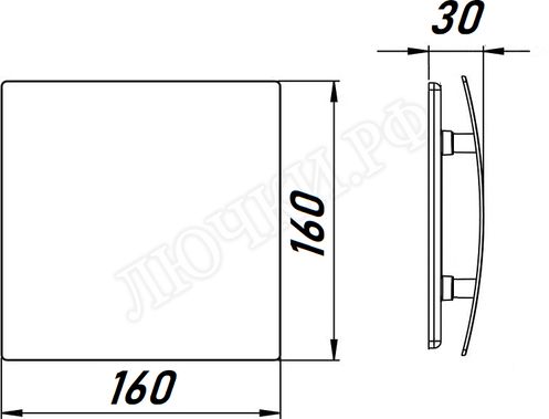 Вытяжной вентилятор Awenta System+, Silent, 100, KWS100M, PMB, Белый, пластик Вытяжной вентилятор Awenta System+, Silent, 100, KWS100M, PMB, Белый, пластик